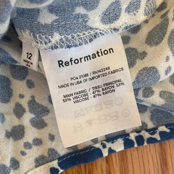 Reformation serene dress size 12 - Picture 2 of 4